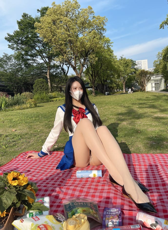 【微-密】July芝岚-户外野餐 [59P-89M]-蜜桃啵啵